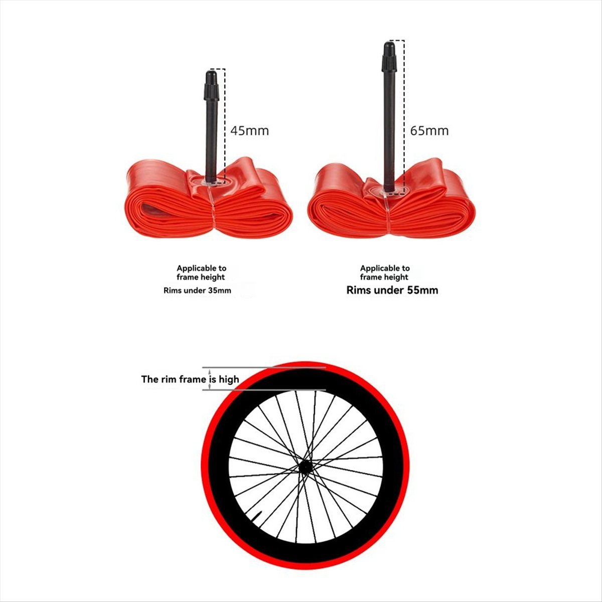 Gravel Bike Tires - Dętka TPU T34C do rowerów szutrowych
