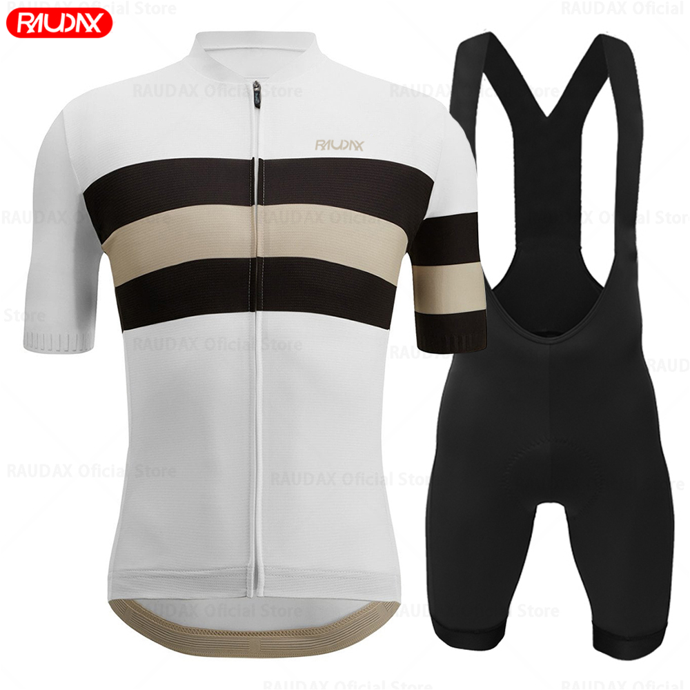 Junior Cycling Gear - Raudax Zestaw koszulek kolarskich 2025 Zespół