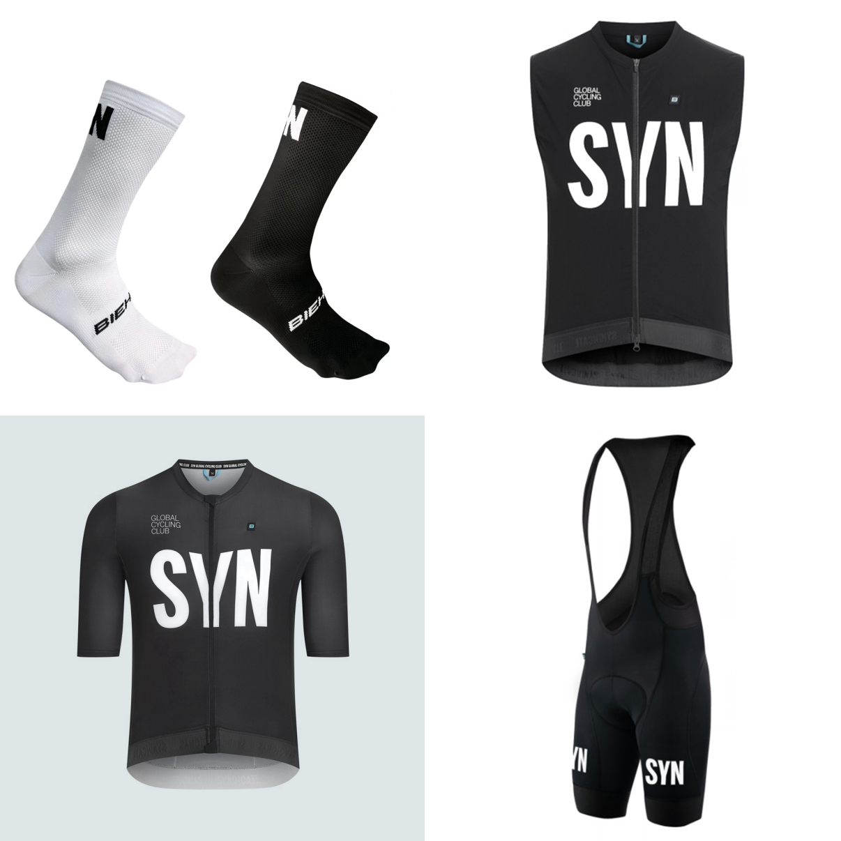 Junior Cycling Gear - Letni strój rowerowy z krótkim rękawem
