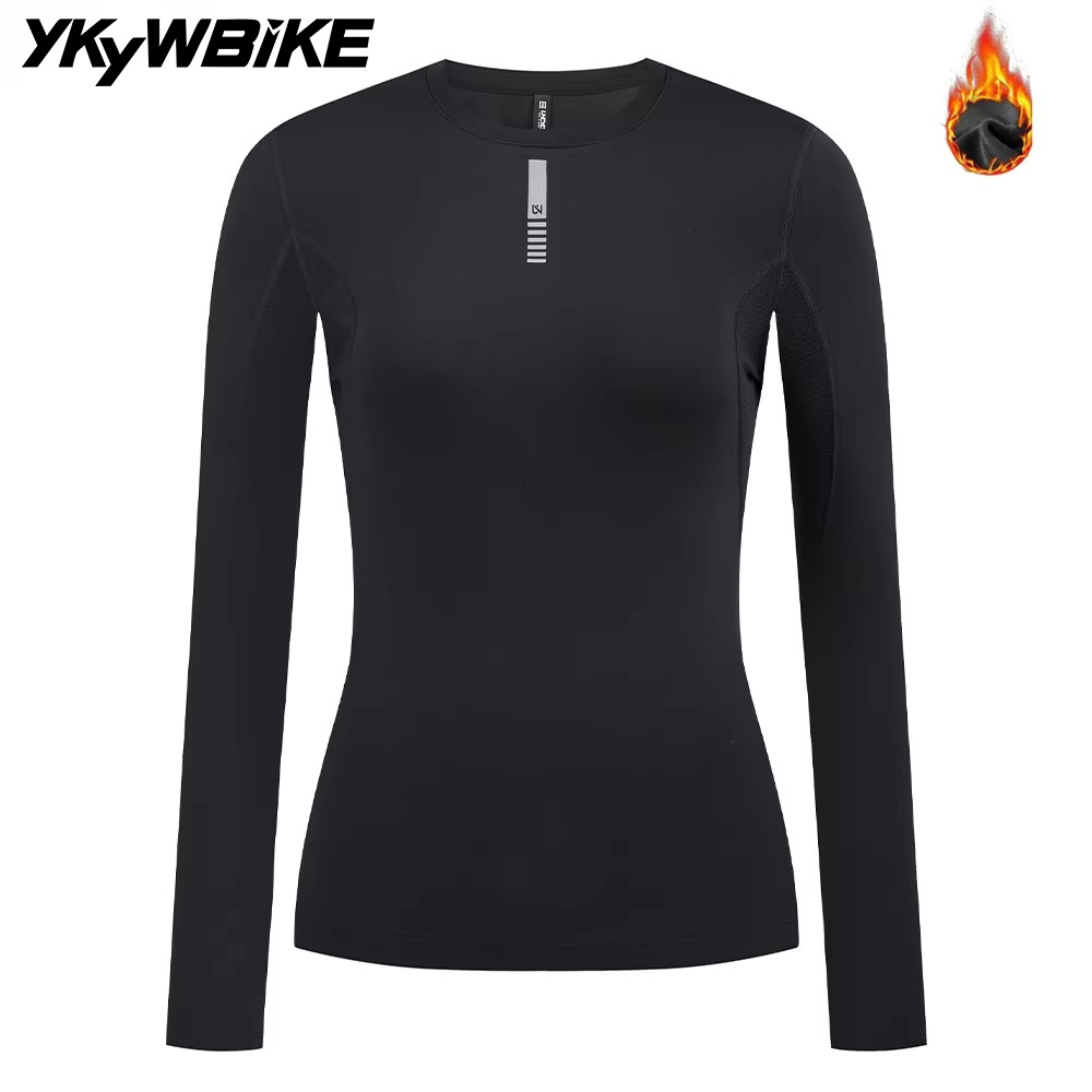 Cycling Gear Winter - Damska bielizna termiczna rowerowa YKYWBIKE na